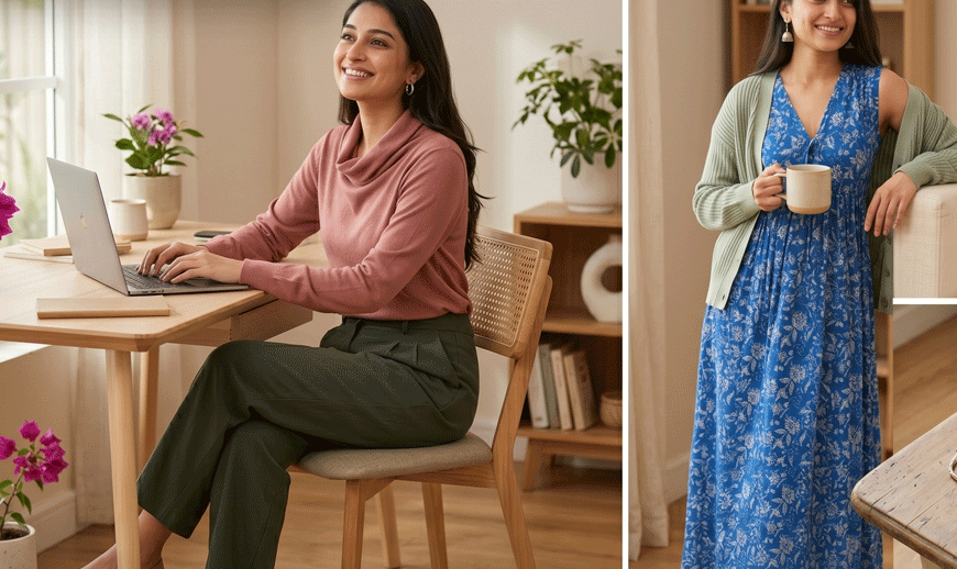 Best Work From Home Outfits for Women: Comfortable & Stylish Fashion by Blusmoon